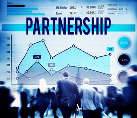 Partnership Team Corporate Collaboration Connection Concept