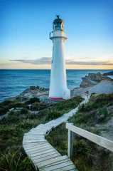 Foto auf Acrylglas Castlepoint Lighthouse © Katarina S.