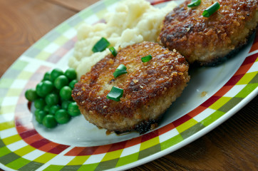 Cotelettes de poulet Pojarski