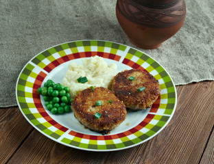 Cotelettes de poulet Pojarski