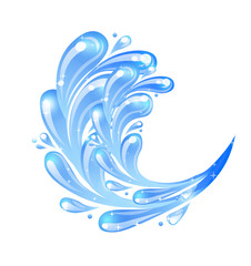 Illustration of Sea Waves