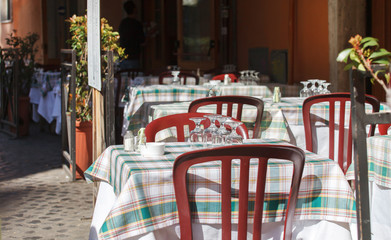 outdoor cafe