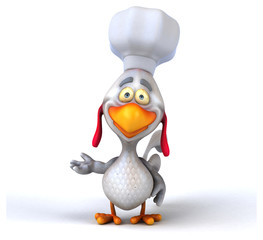 Fototapeta premium Fun chicken