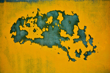 Background of old yellow