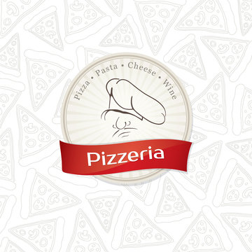 Menu design for pizzeria