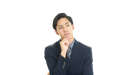 考える男性