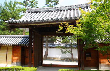 Ancient japanese gate