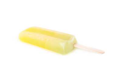 Ice pop popsicle on a stick isolated