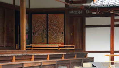 Traditional japanese facade