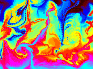 Colorful art abstract background