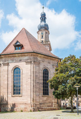 Fototapeta na wymiar Altstädter Dreifaltigkeitskirche frontal