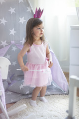 Sweet princess and her little kingdom © gpointstudio