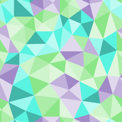 Seamless/Repeating Geometric Pattern (violet green blue)