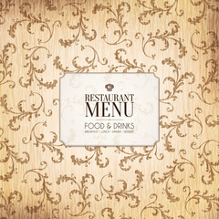 Restaurant menu design