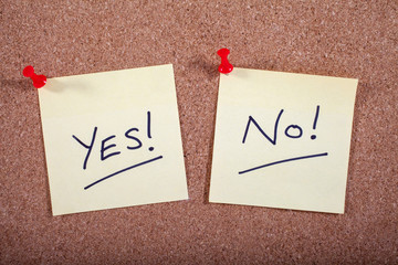 Yes! and No! Messages