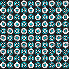 Floral Geometric pattern