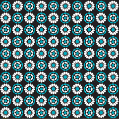 Floral Geometric pattern