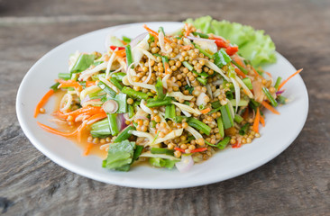  Spicy Horseshoe Crab Egg Salad