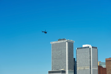 Obraz premium Lower Manhattan skyline view from Brooklyn
