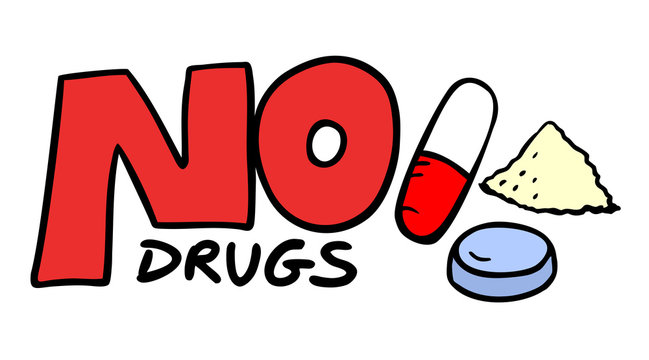 no drugs symbol
