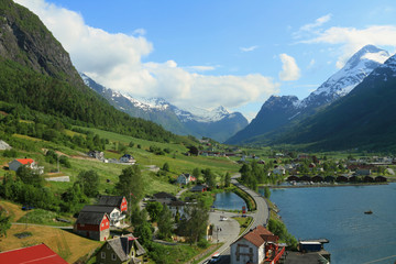 Norway, Olden, Nordfyord