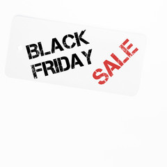 Black Friday sale tag