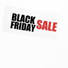 Black Friday sale tag