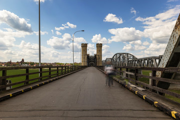 The bridge in Tczew