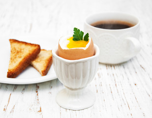 boiled eggs for breakfast