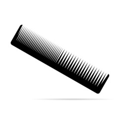 comb black vector