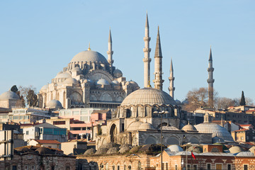 Fototapeta na wymiar Mosques in Istanbul