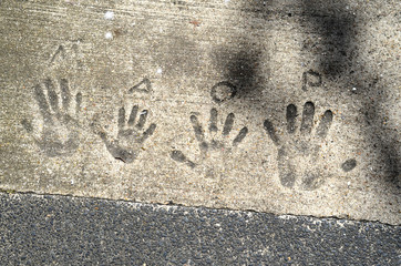 Handprints