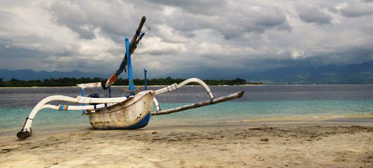 Catamaran in Indonesia Gili Isand - 83377450