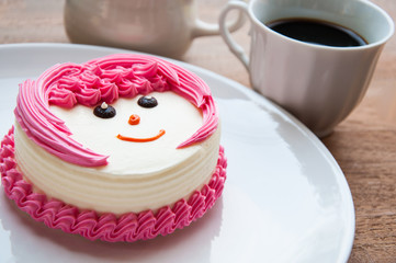 White Cream Cake