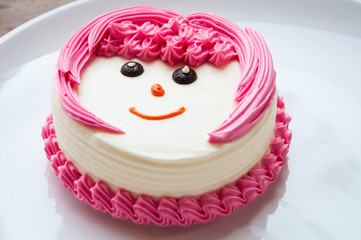 White Cream Cake