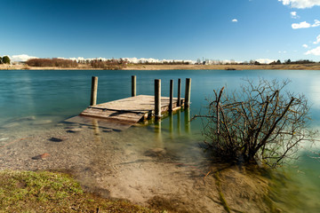 Davinde lake in denmark