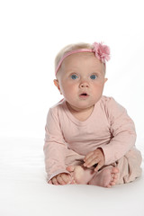 baby little girl portrait