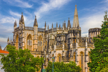 Batalha Dominican medieval monastery, Portugal - great masterpie