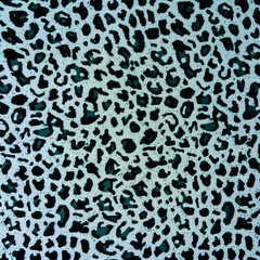 texture of fabric striped leopard for background