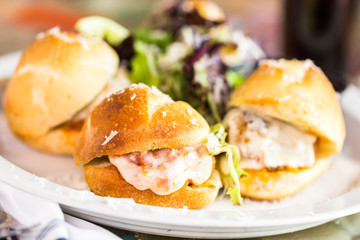 Meatball sliders