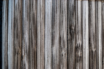 wooden mat, macro