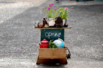 サインボード-OPEN