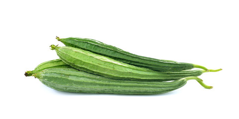 Fresh  gourd on white background