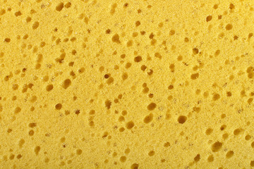 Yellow sponge background