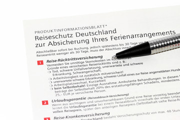 Obraz premium Reiseschutz