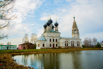 Voskresenskaya Church.Kostroma region. Russia.