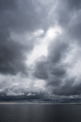 Fototapeta na wymiar Cloud over Baltic.