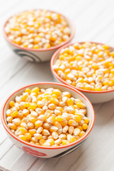 Bulk of corn grains