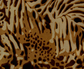Leopard skin seamless background