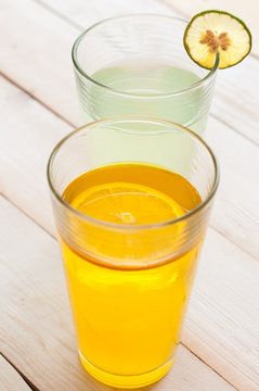 Fresh citrus juices